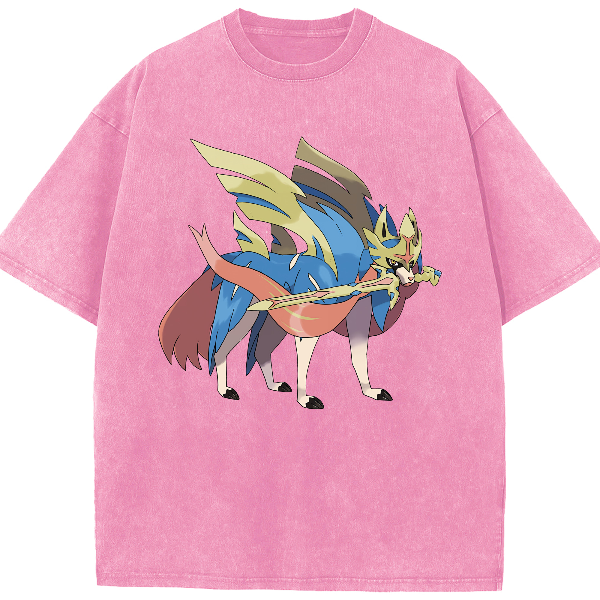 （画像用） ポケットモンスター Pokémon 綿100% ヴィンテージ風 半袖Tシャツ（フロントプリント）